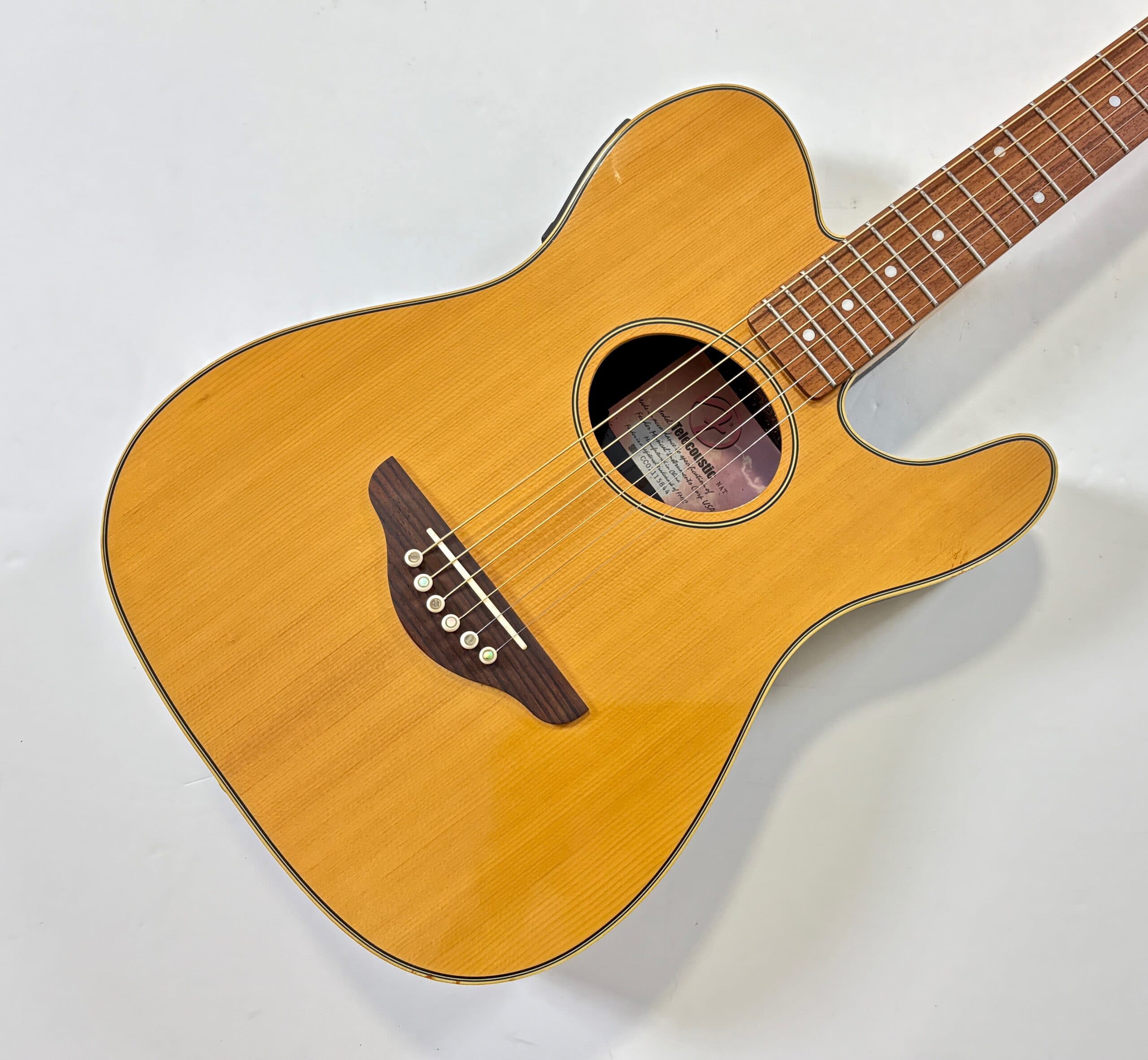 Fender Telecoustic 2003 Natural - Thumbnail 3