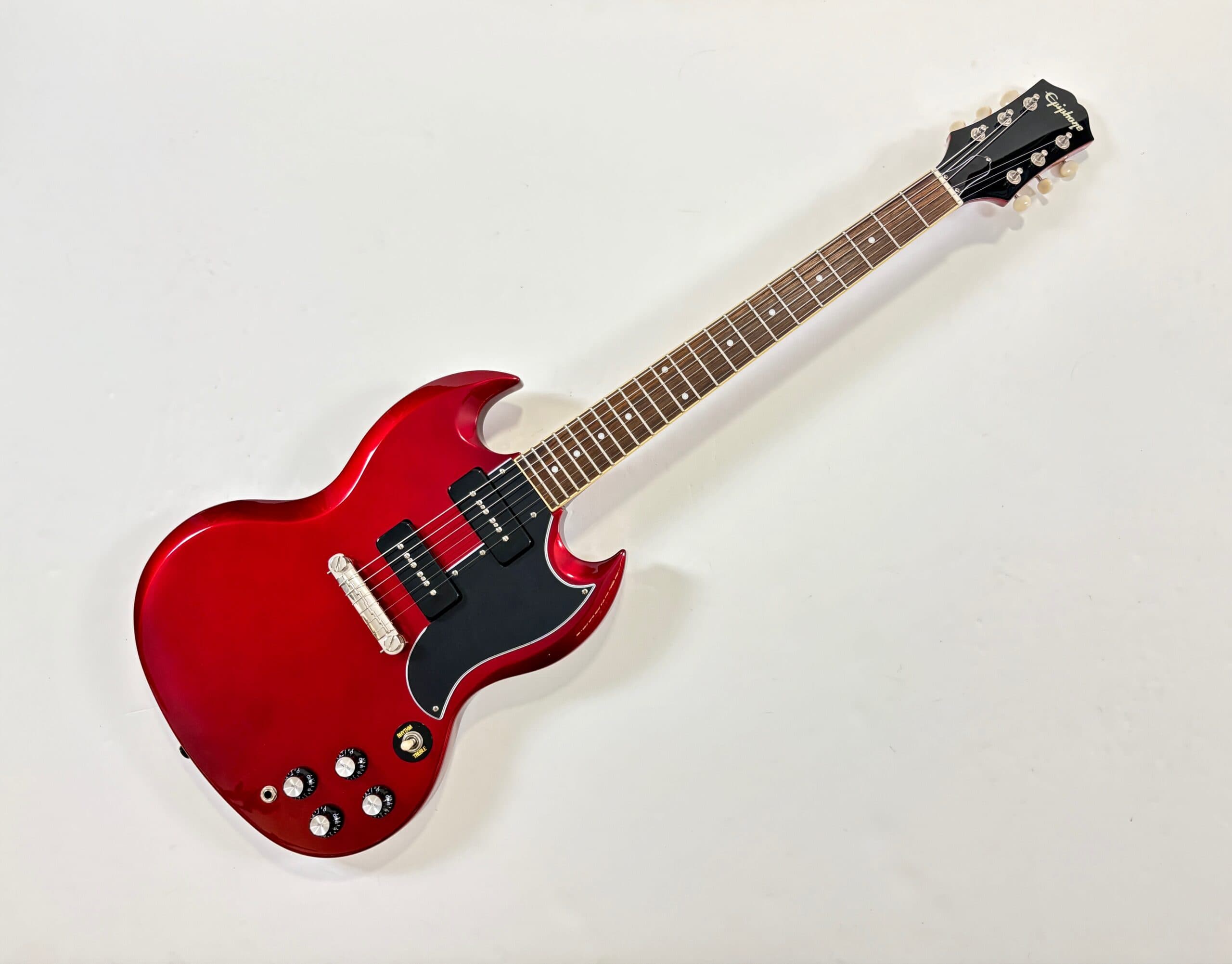 Epiphone SG Special P-90 Original 2020 Vintage Sparkling Burgundy - Image 1