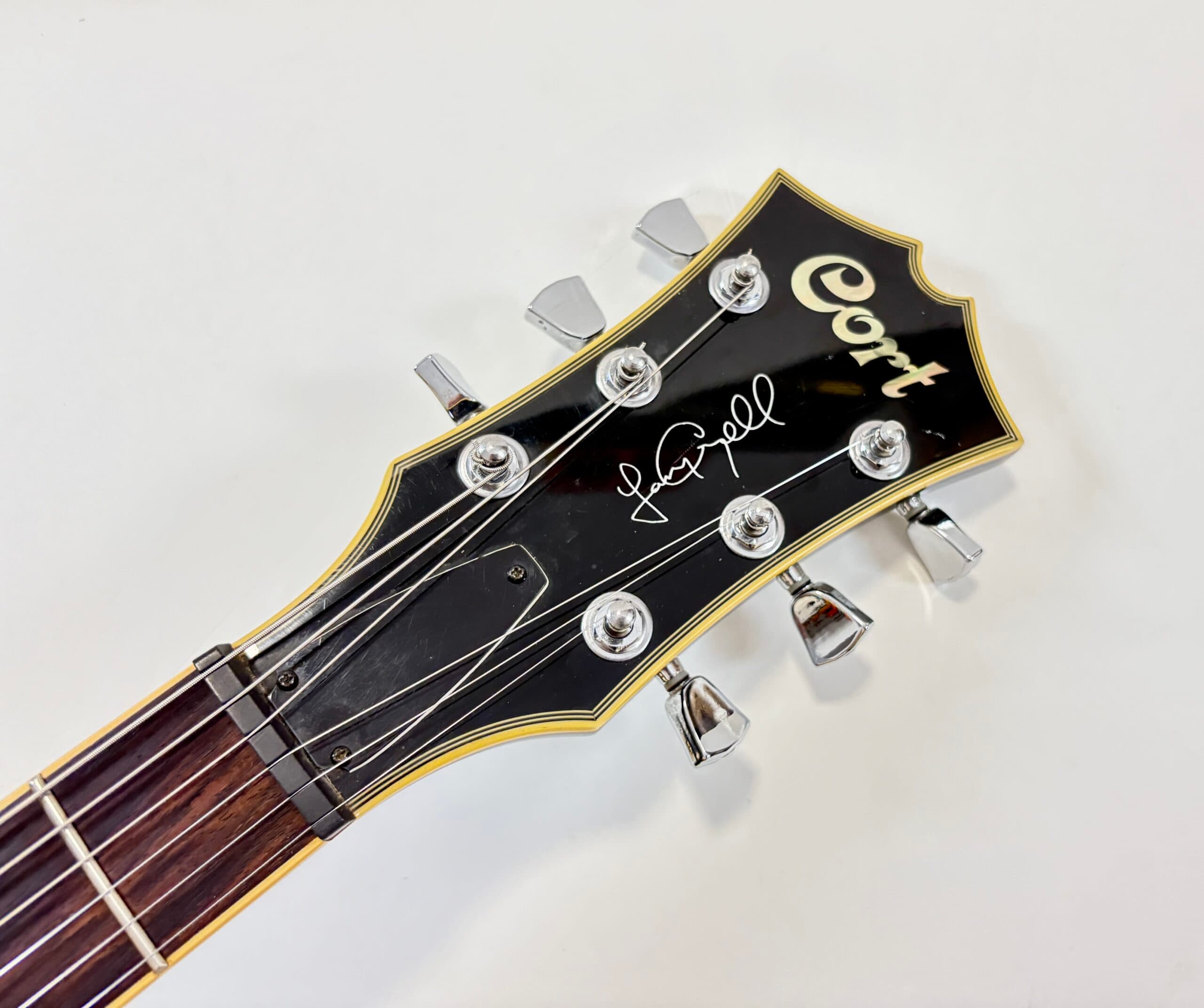 Cort LCS-2 Larry Coryell Signature 2002 Black - Thumbnail 2