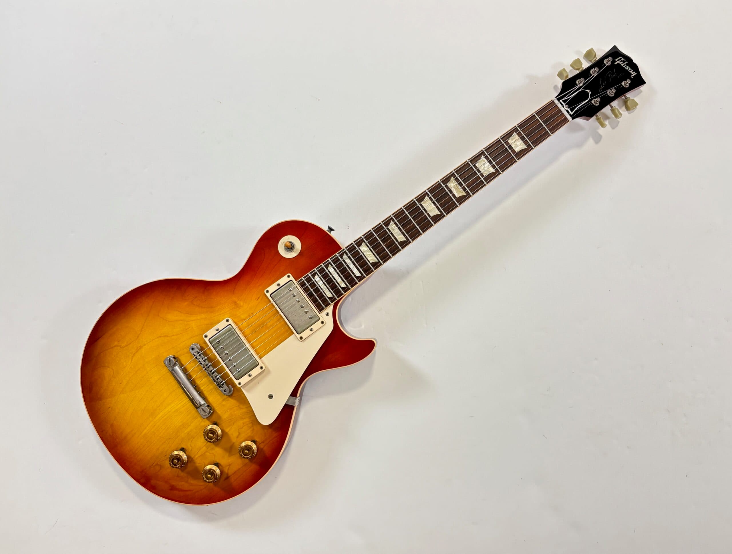 Gibson Les Paul Standard Reissue 1958 Custom Shop 2010 Washed Cherry Burst VOS - Image 1