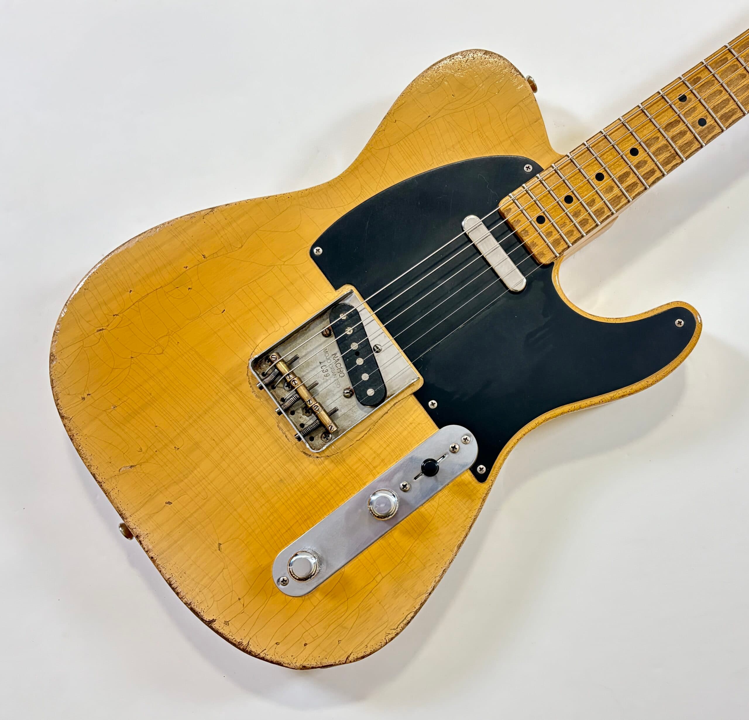 Nacho Baños Nachocaster 2025 Butterscotch Blonde - Thumbnail 3