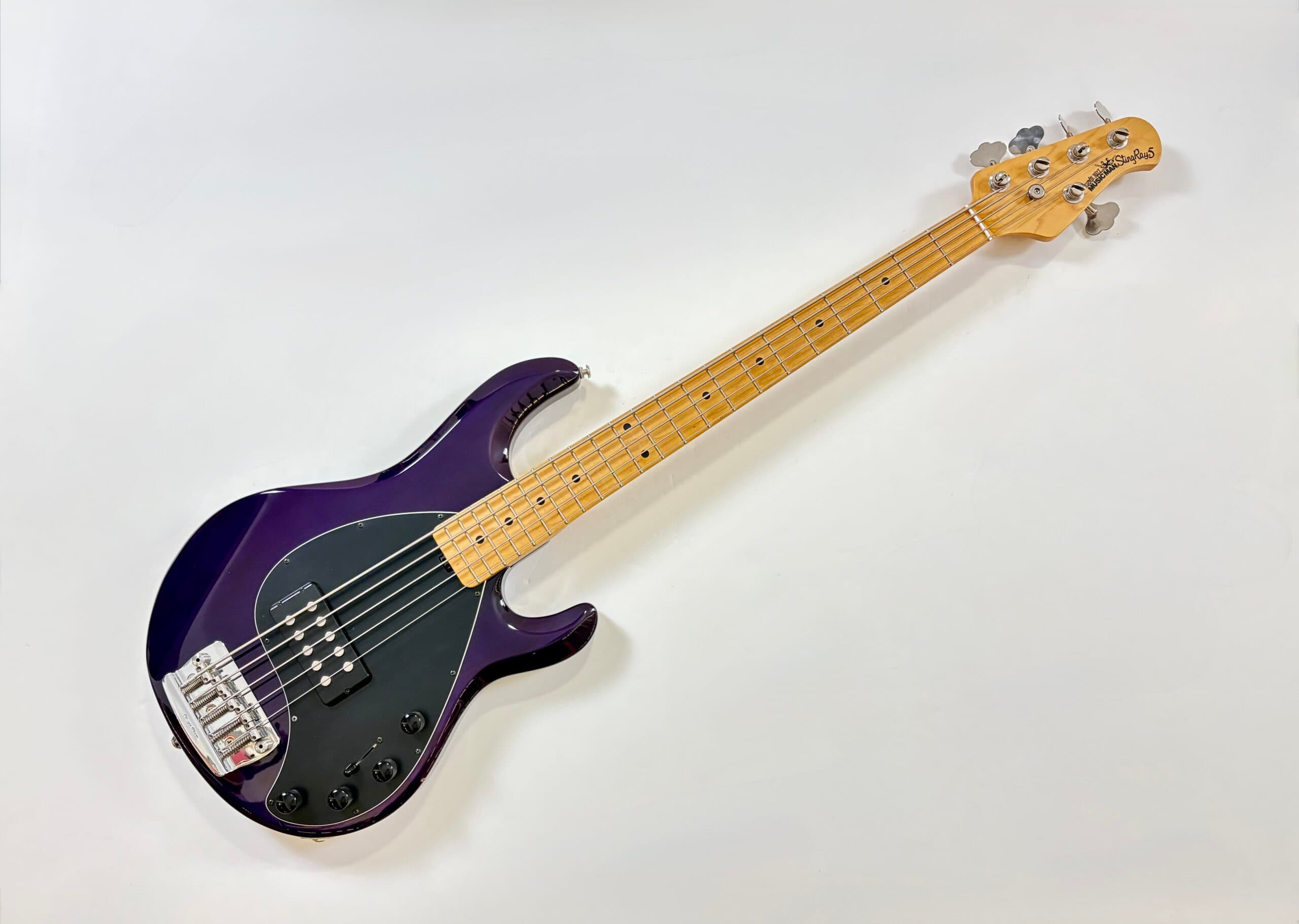 Music Man Stingray 5H 4EQ Translucent Purple 2001 - Image 1