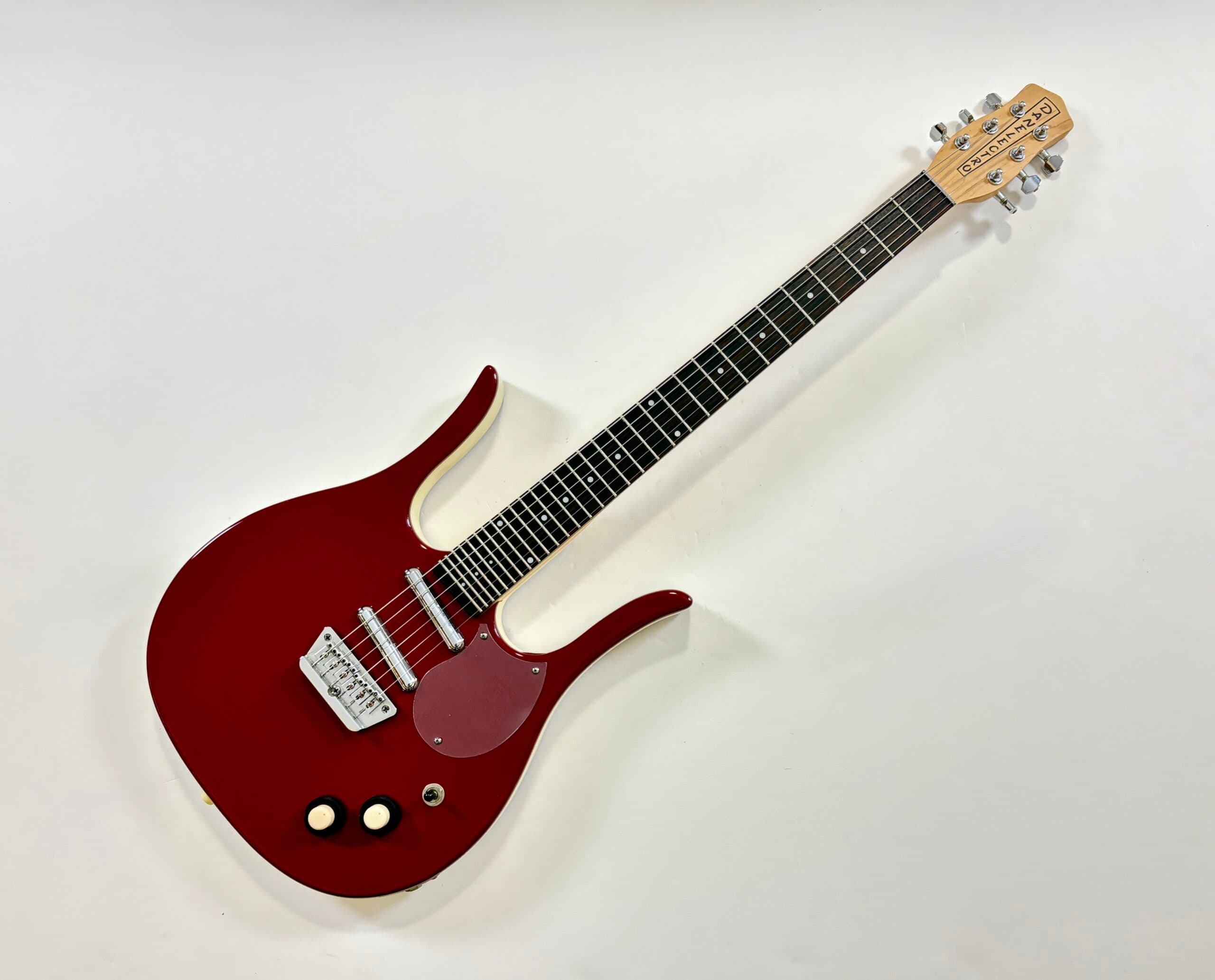 Danelectro Guitarlin Longhorn Reissue 2004 Commie Red - Image 1