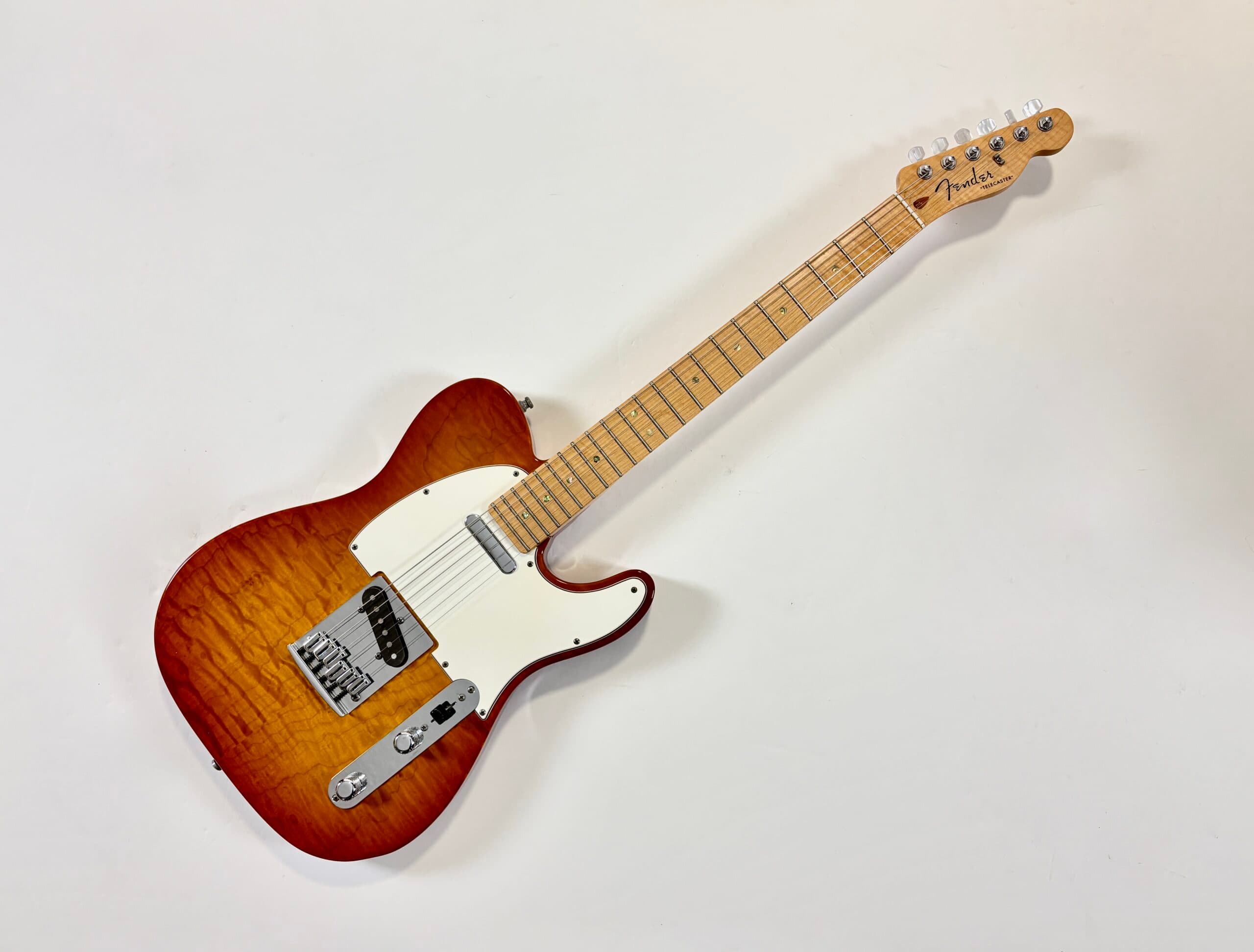 Fender Telecaster Deluxe Custom Shop 2012 Faded Honey Burst - Image 1