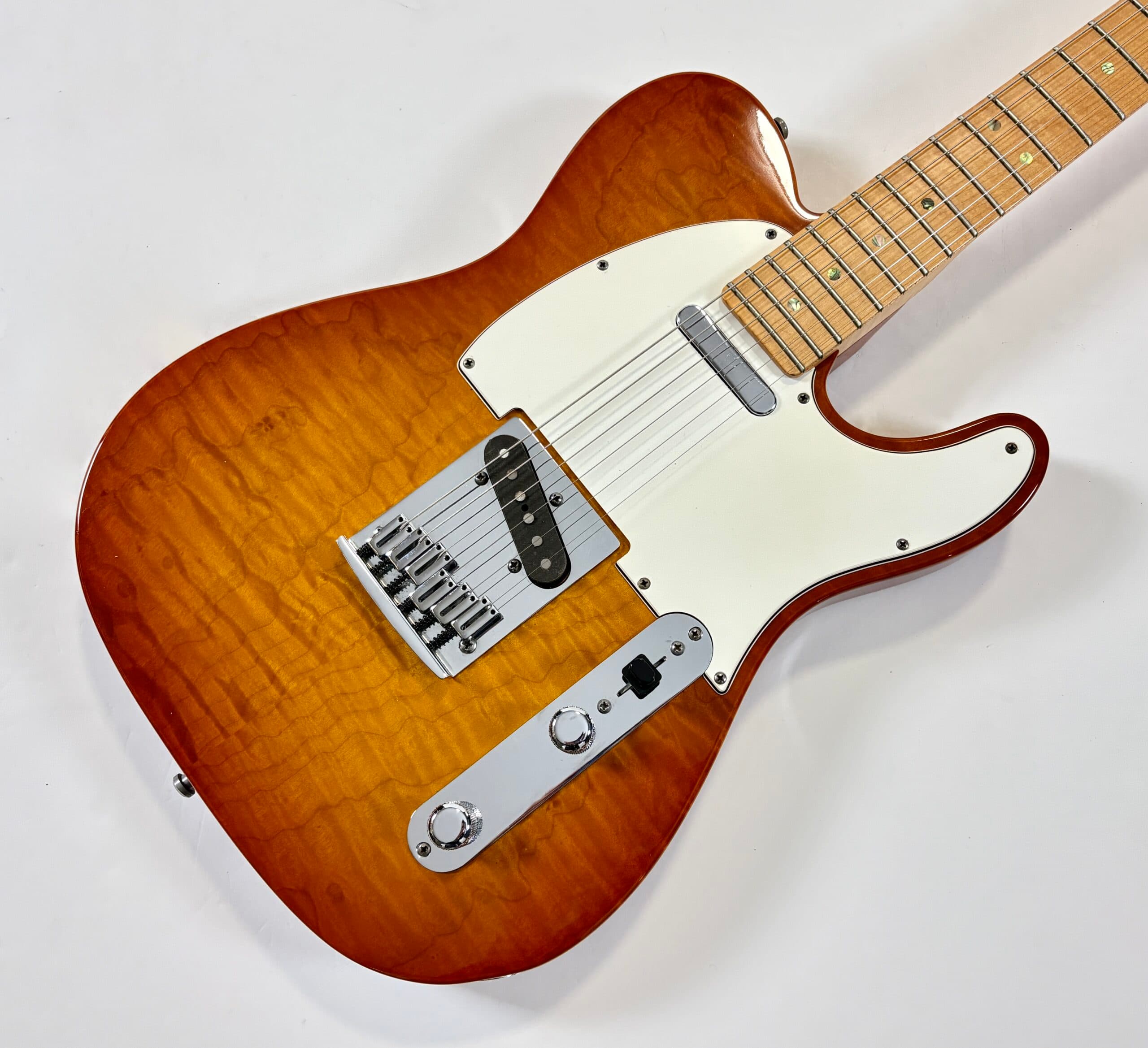Fender Telecaster Deluxe Custom Shop 2012 Faded Honey Burst - Thumbnail 3