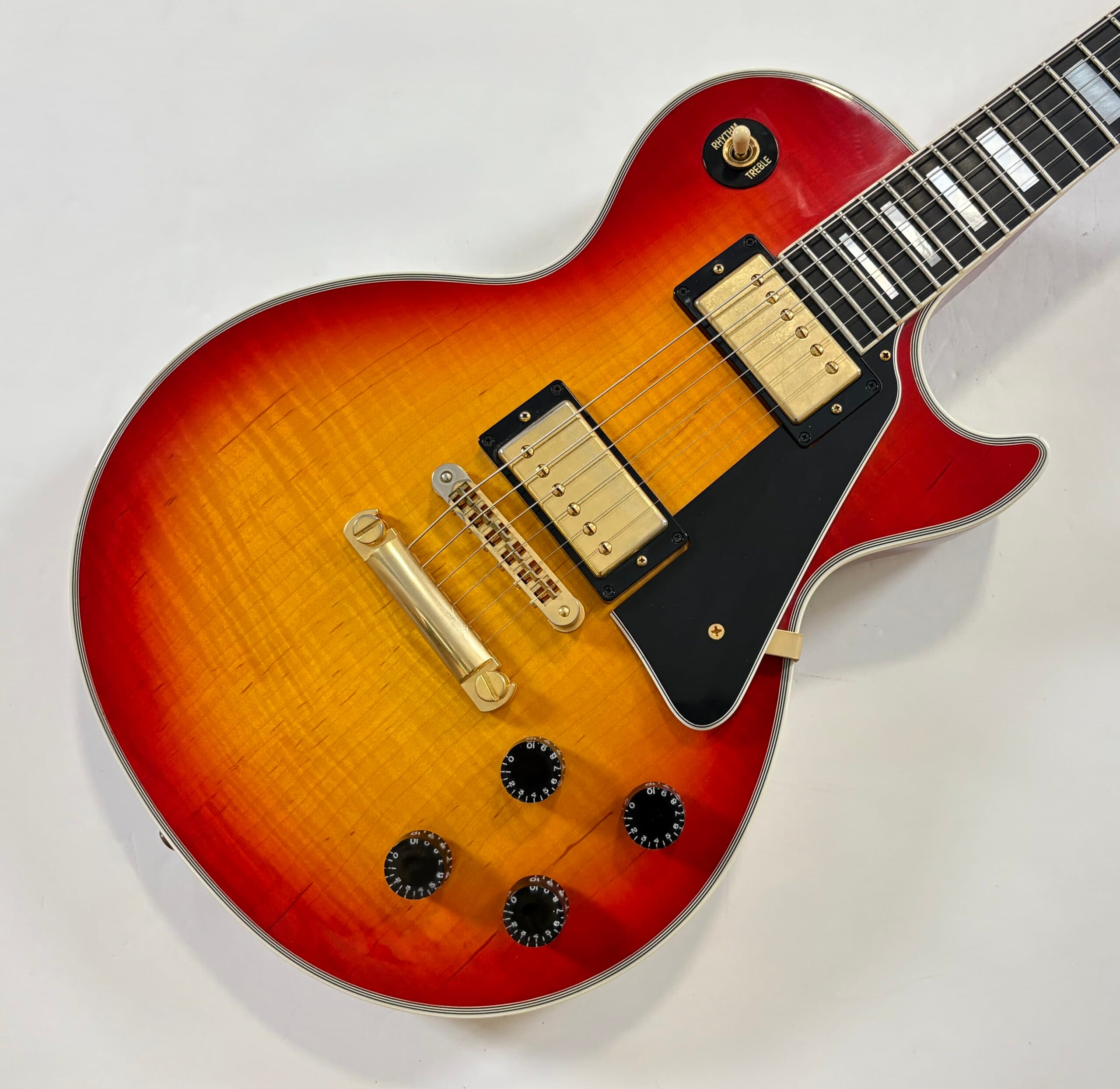 Gibson Les Paul Custom 2010 Custom Shop Heritage Cherry Sunburst - Thumbnail 3
