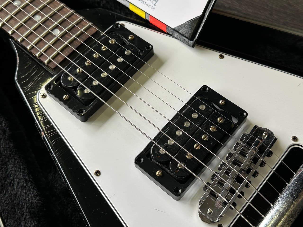 Gibson Kirk Hammett Custom Shop Murphy Lab 1979 Flying V Unplayed - Thumbnail 3