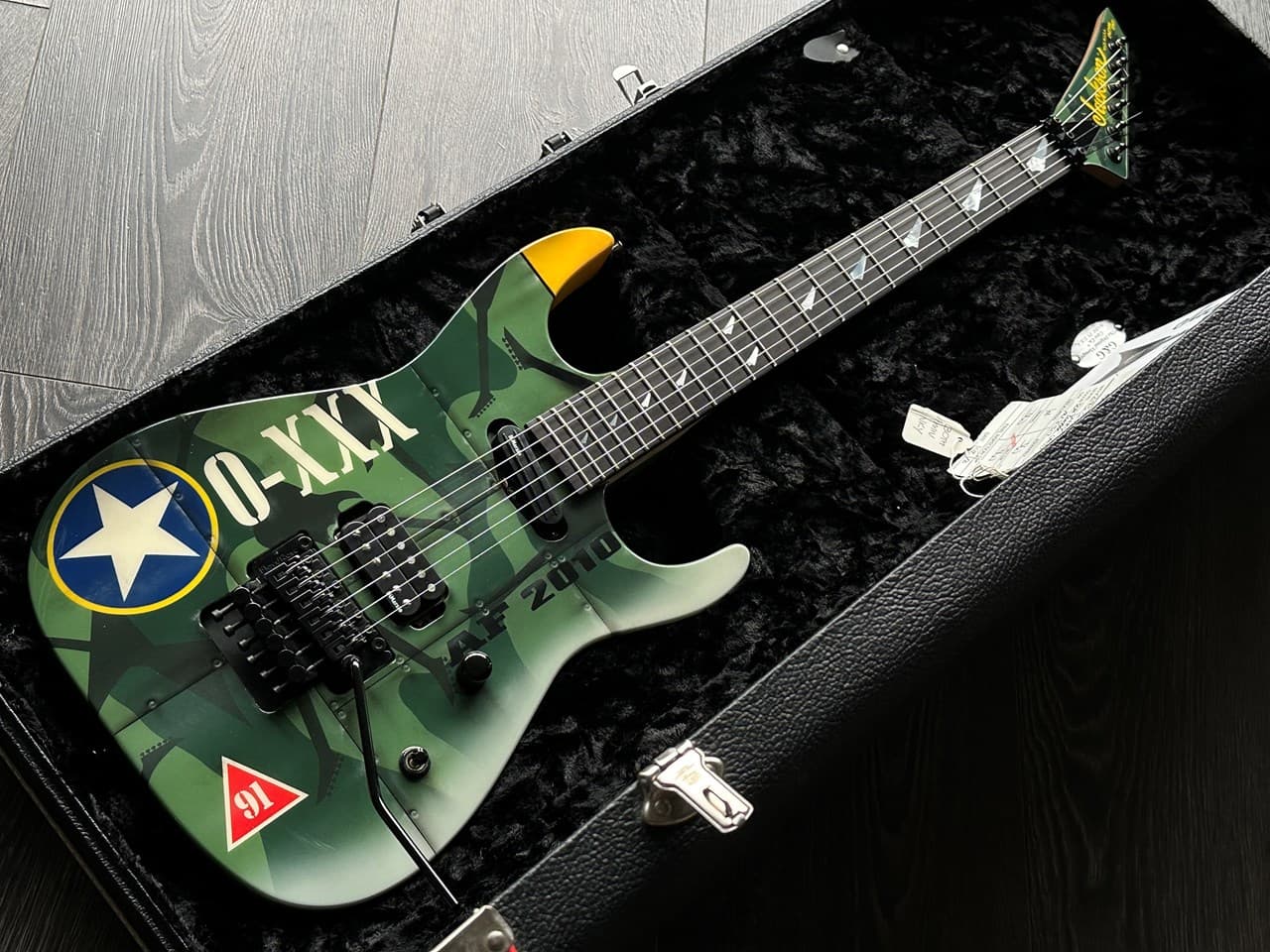 Jackson USA Custom shop One Off NAMM 2010 Dan Lawrence Paintjob - Image 1