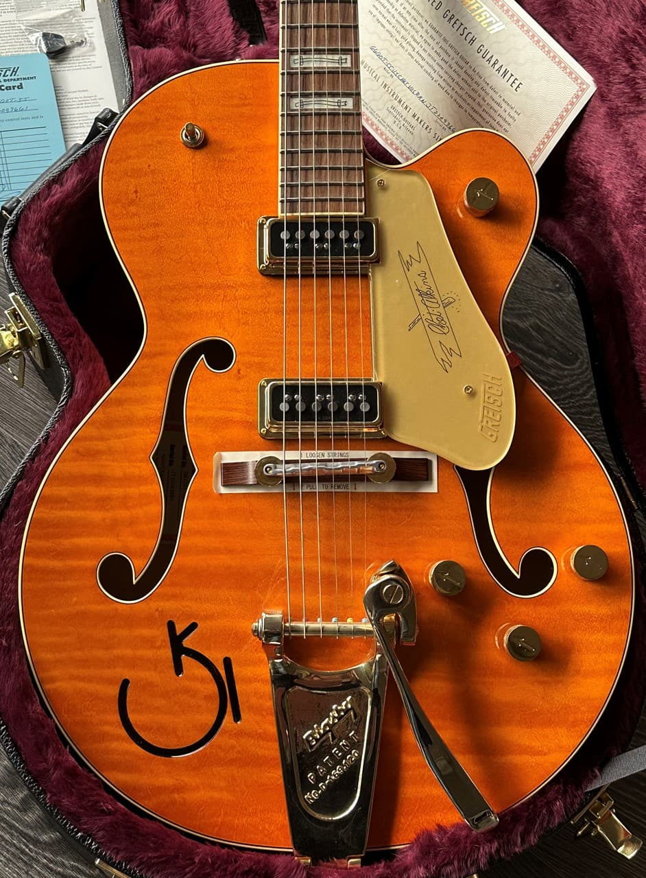 Gretsch G6120T 55VS Vintage Select Chet Atkins Flamed Maple - Thumbnail 2
