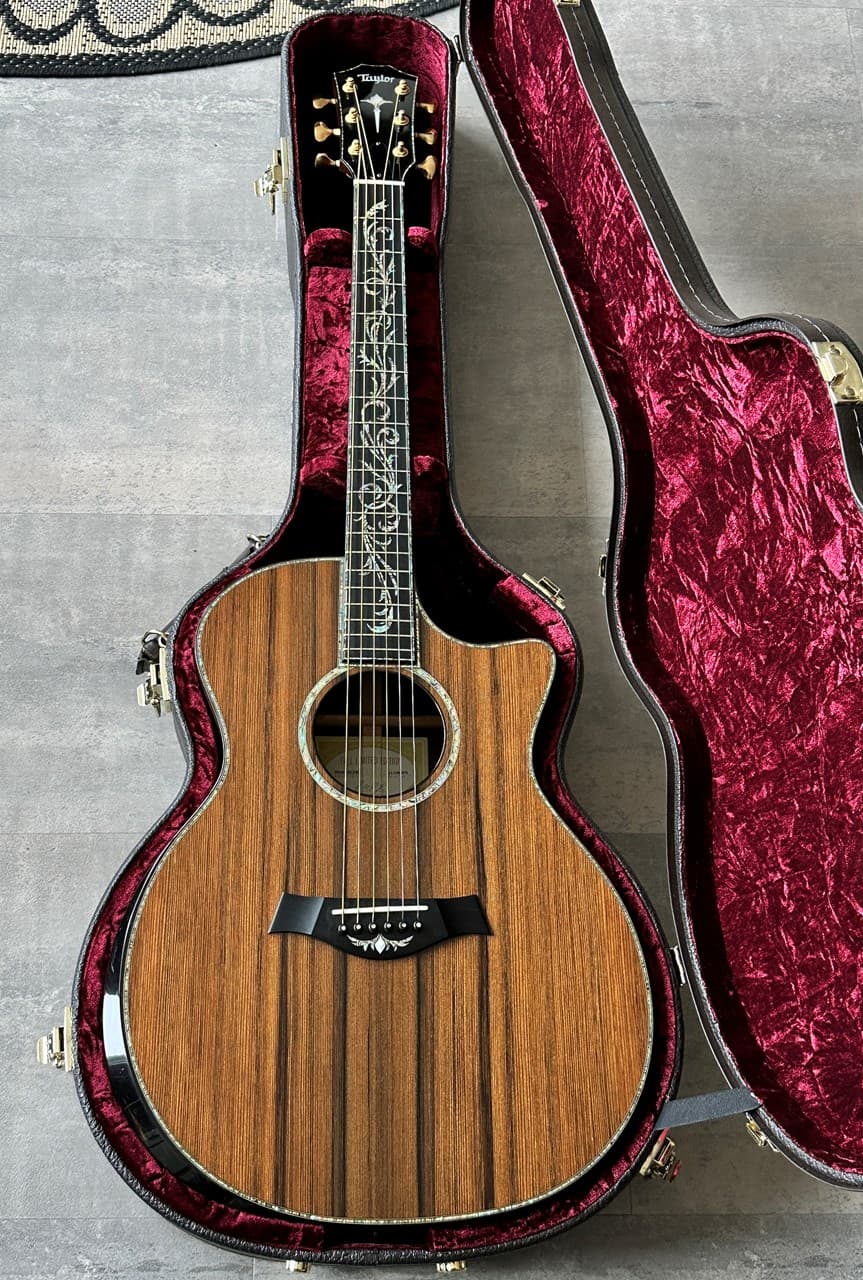 Taylor PS14CE Fall Limited Presentation Series Sinker Redwood/Macassar Ebony - Thumbnail 2