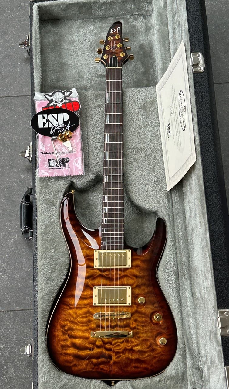 ESP Exhibition Custom Shop 40th Ann. Horizon One Off - Thumbnail 2