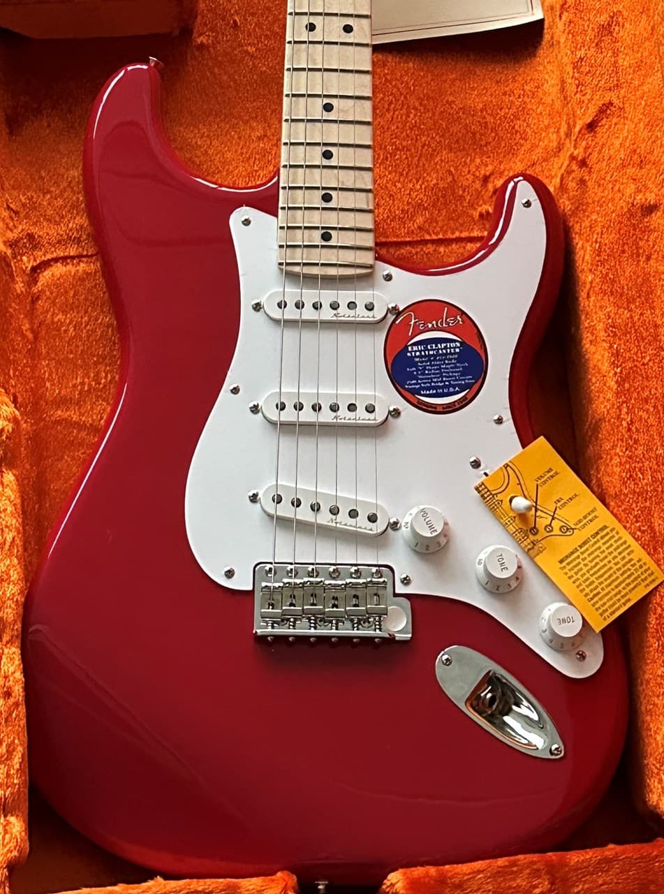 2025 Fender Stratocaster Eric Clapton Artist Series Torino Red Unplayed - Image 1