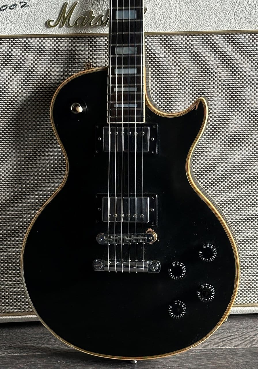 1978 Gibson Les Paul Custom Ebony Vintage Beauty - Thumbnail 2