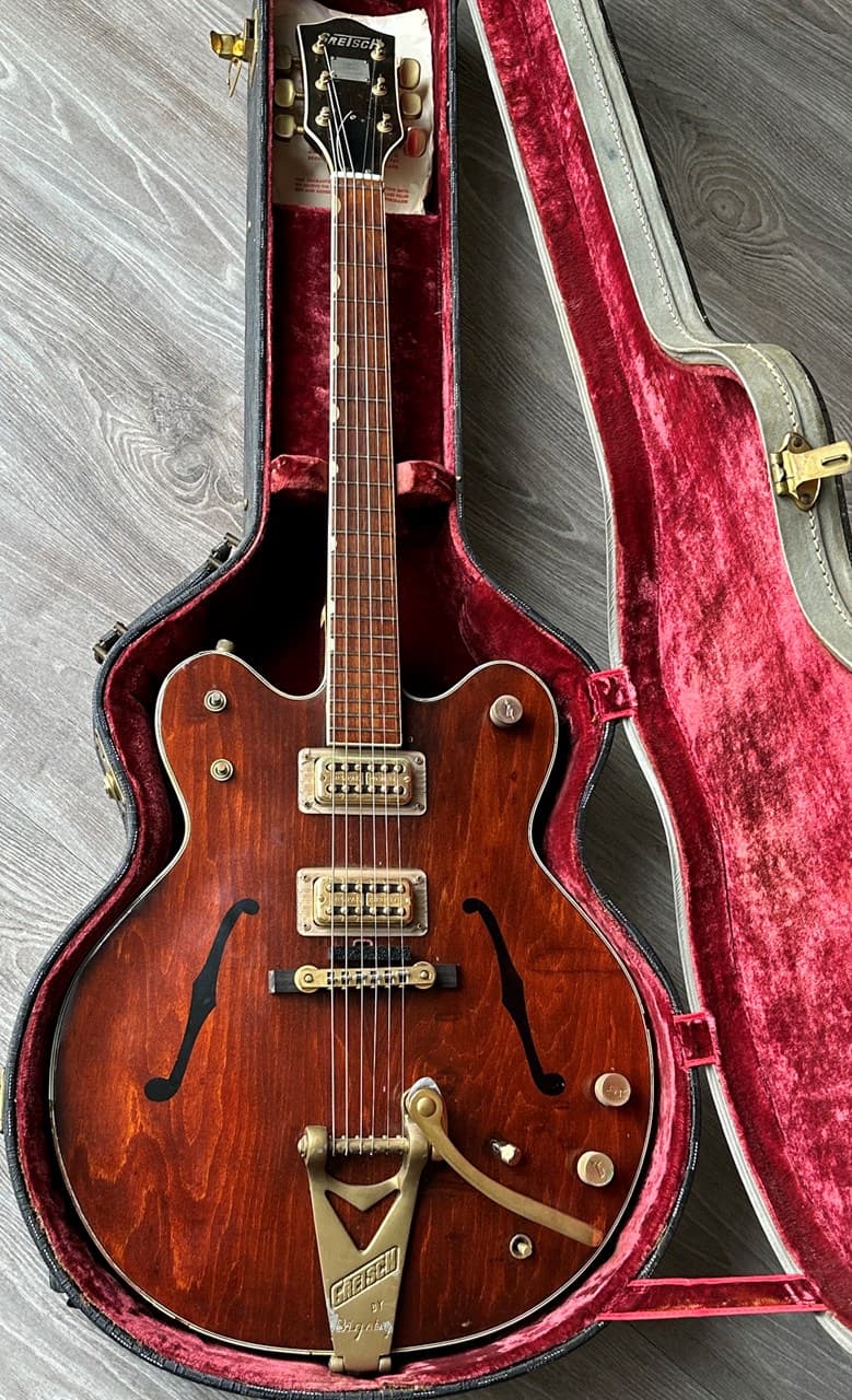 1967 Gretsch 6122 Chet Atkins Country Gentleman Walnut with Original Case - Thumbnail 3