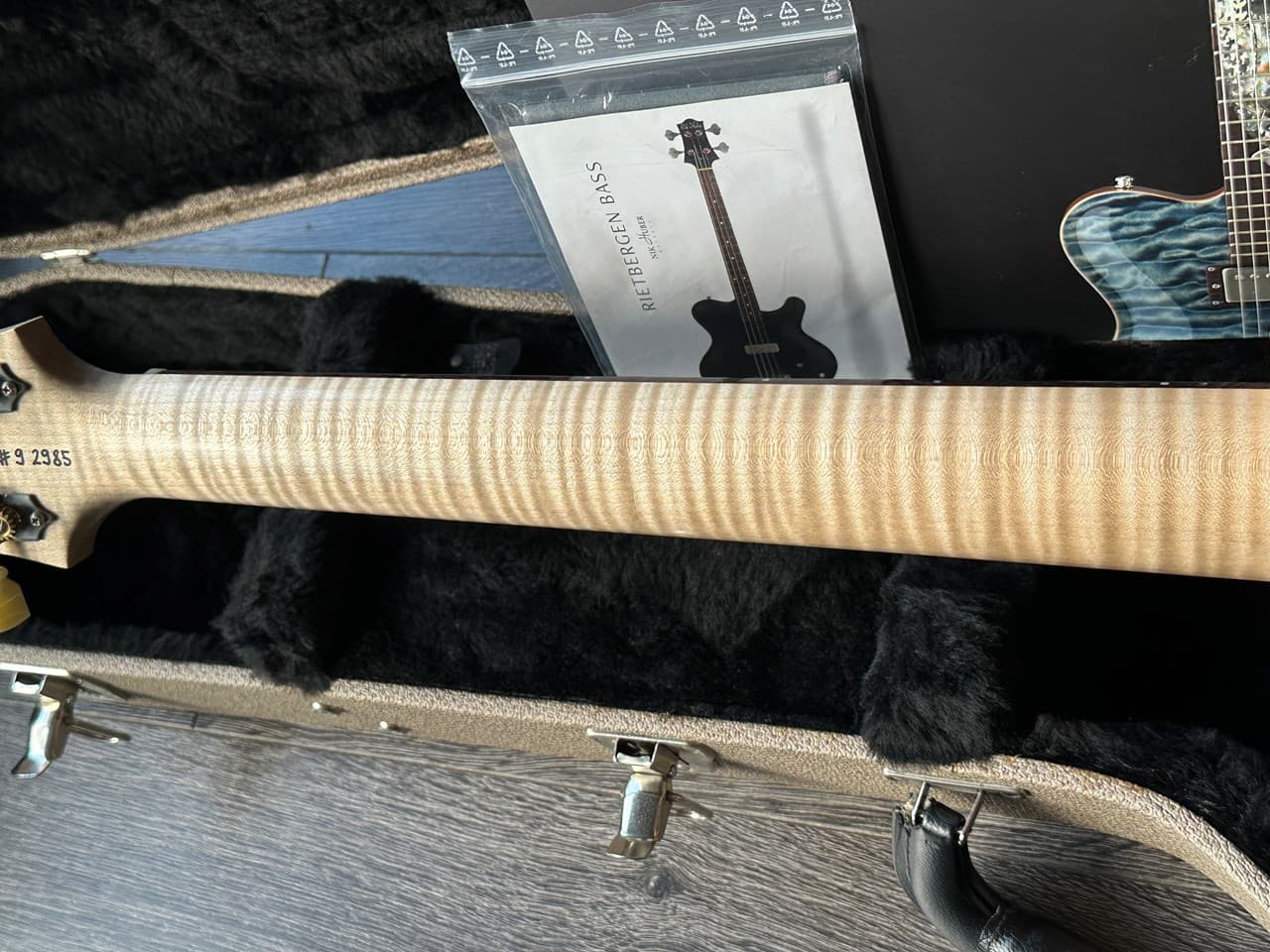 Nik Huber Krautster II Worn Gold Flamed Neck All Complete - Thumbnail 3