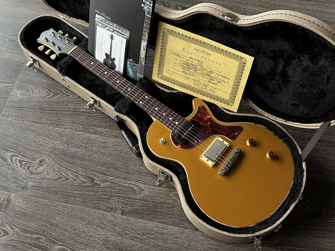 Nik Huber Krautster II Worn Gold Flamed Neck All Complete - Thumbnail 2