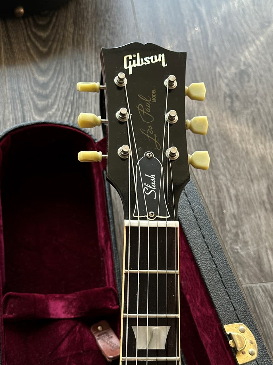 Gibson Les Paul Standard Slash Custom Shop Tobacco with Piezo Acoustic Tones - Thumbnail 3