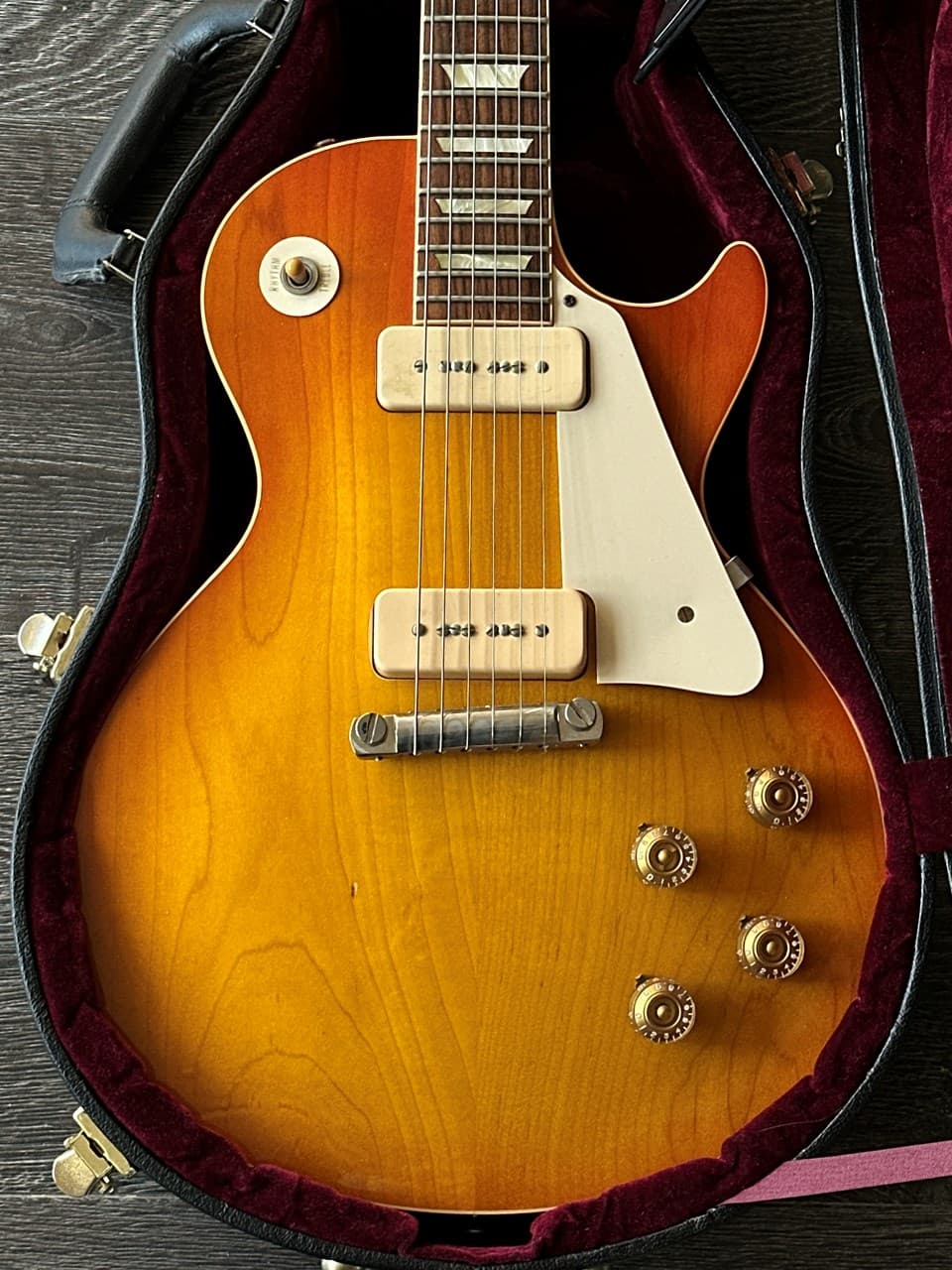 Gibson Les Paul Standard 1954 Historic Reissue VOS M2M Burst - Thumbnail 2