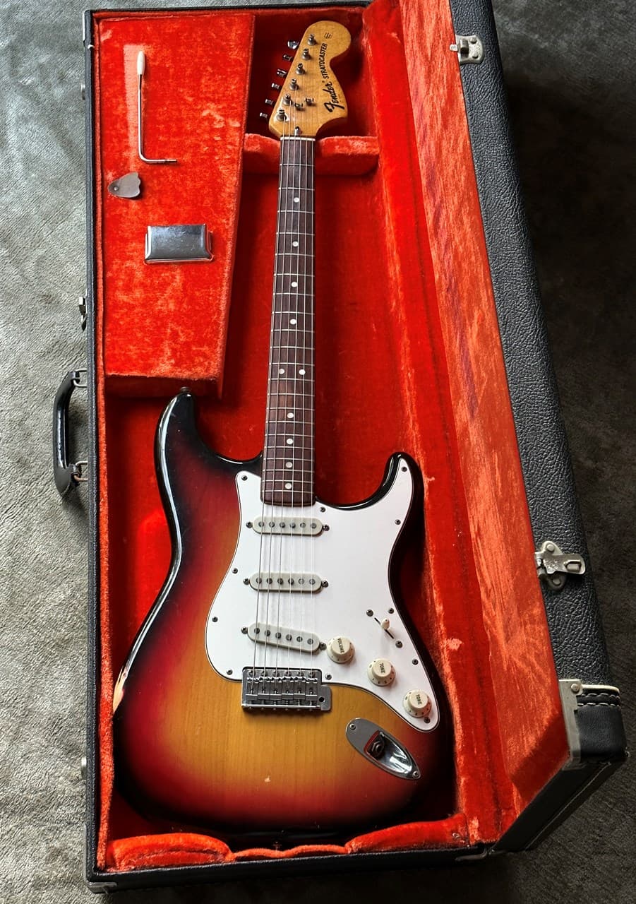 1974 Fender Stratocaster Sunburst All Original - Thumbnail 2