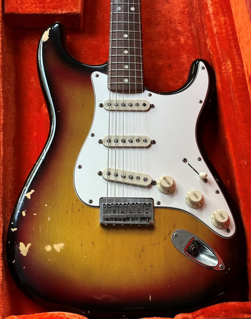 1974 Fender Stratocaster Hardtail Lightweight 3,1kg - Thumbnail 2