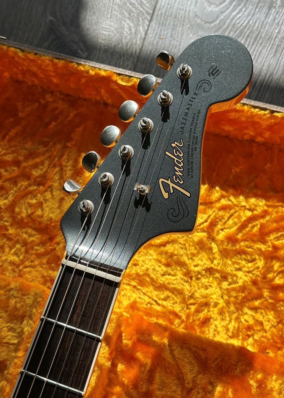 Fender Jazzmaster 1966 Charcoal Frost Custom Shop - Thumbnail 2