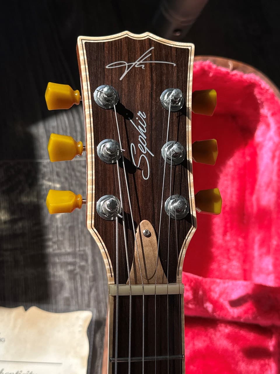 Frank Hartung Sephir Singlecut Masterbuilt Kloppmann PAFs. - Thumbnail 3