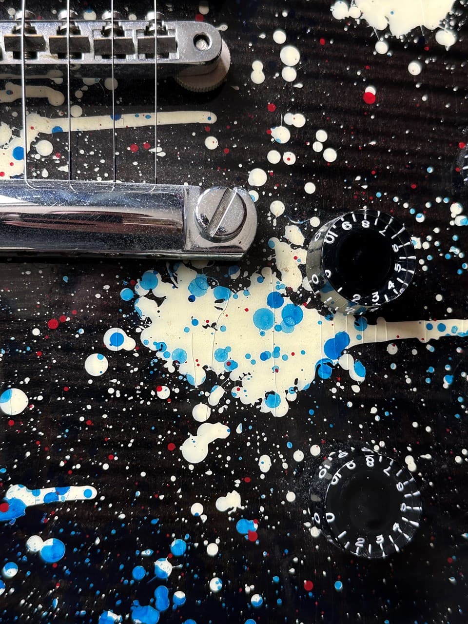 Gibson Les Paul Custom Shop Splatter Finish Unique One off - Image 1