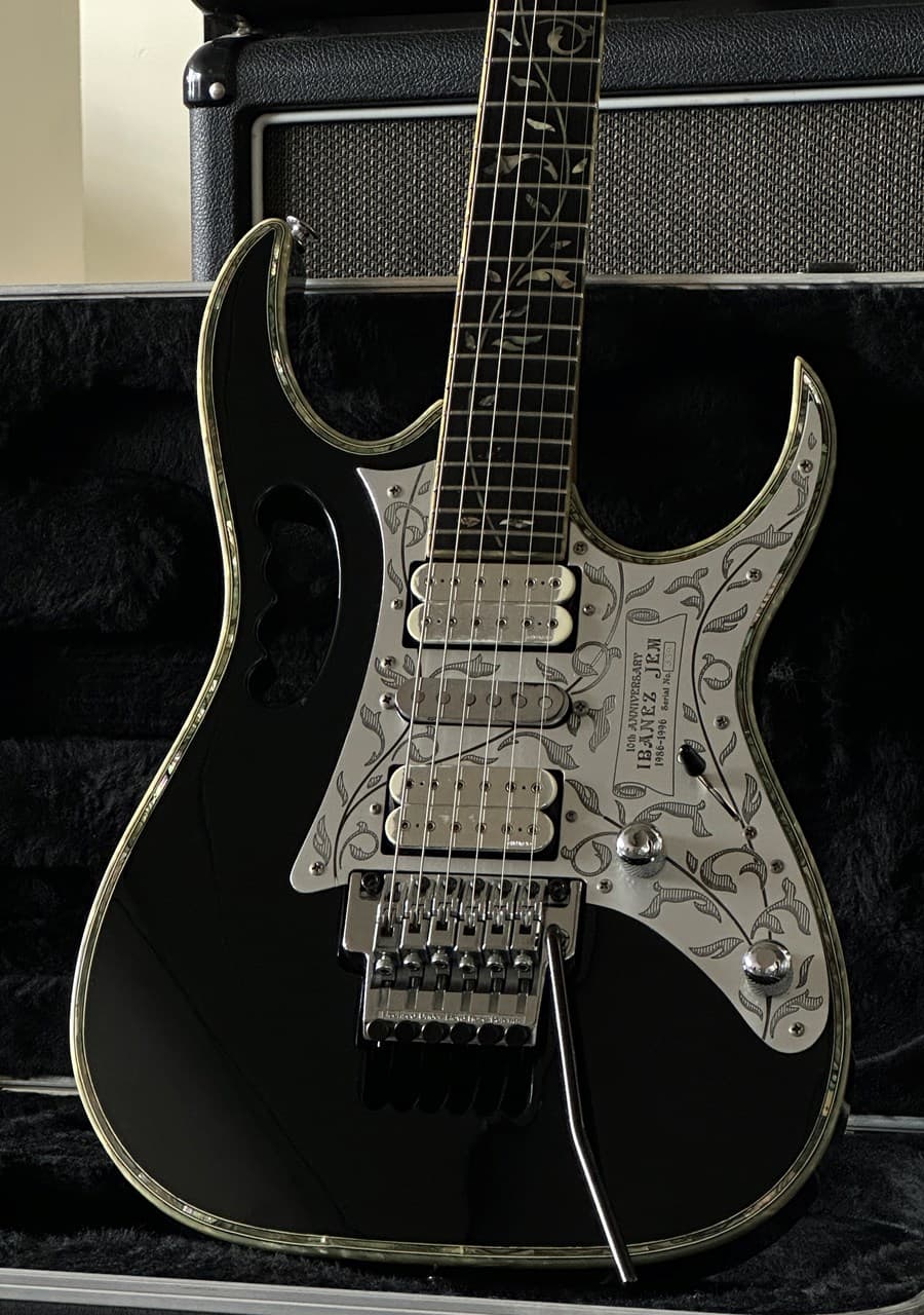 1996 Ibanez JEM 10th Anniversary Steve Vai Serial# 339 - Thumbnail 3