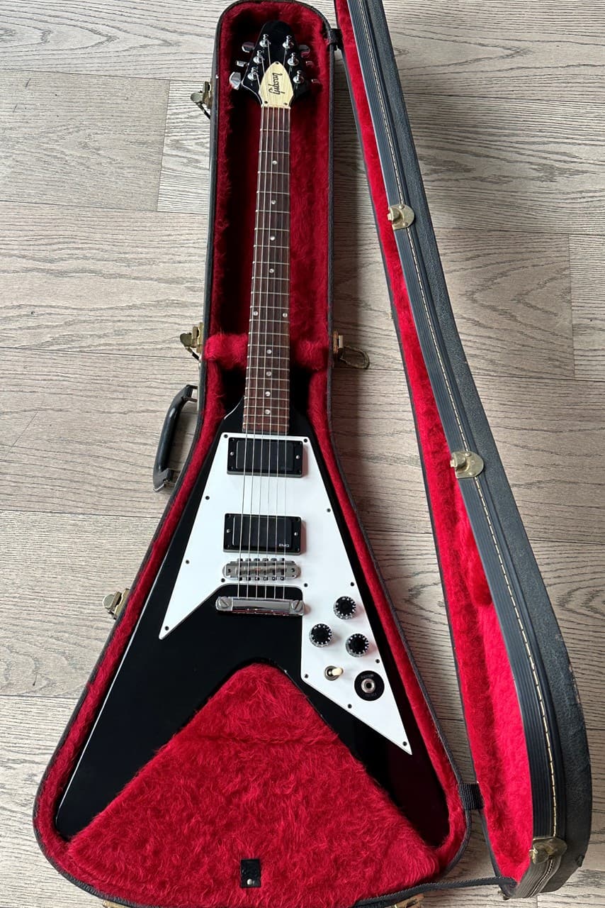 1976 Gibson Flying V Kirk Hammett specs with Original Case - Image 1