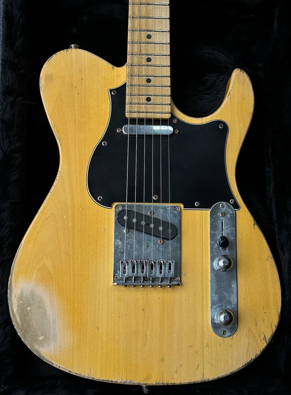 FGN Iliad VB Made in Japan Aged Butterscotch Ash Body - Image 1