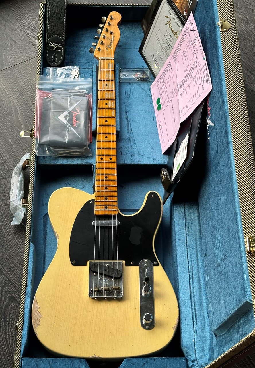 2024 Fender Nocaster 1951 Relic Custom Shop All Complete - Thumbnail 3