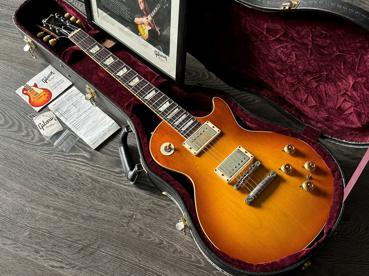 2007 Gibson Les Paul Warren Haynes Inspired By Custom Shop Limited Run - Thumbnail 3