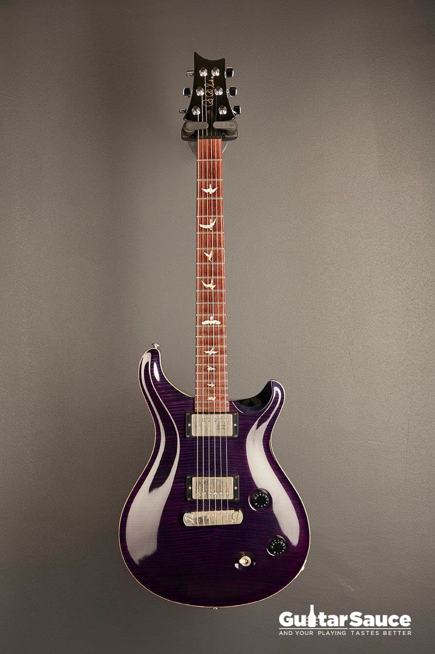 PRS Custom 22 Purple 10-Top 2002 Used - Thumbnail 2