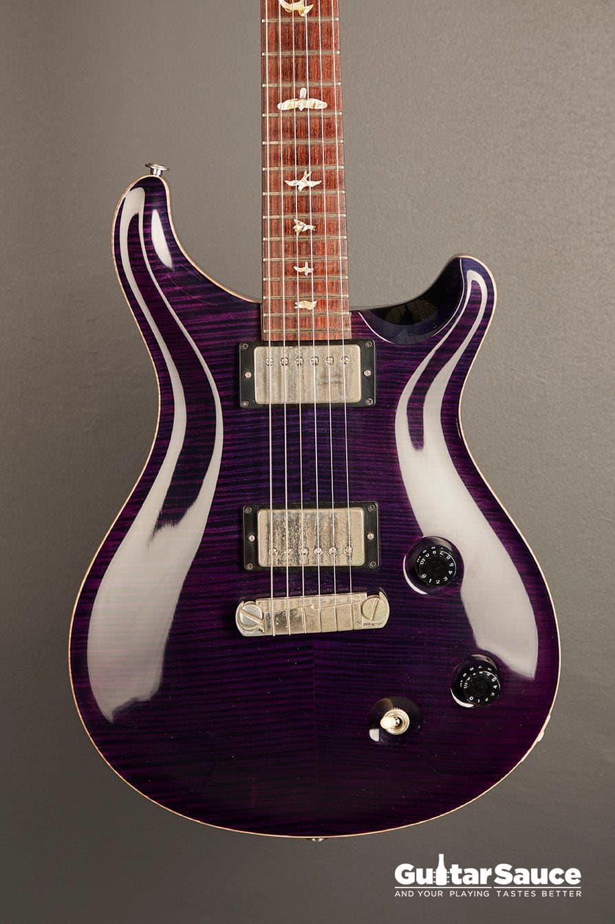 PRS Custom 22 Purple 10-Top 2002 Used - Thumbnail 3