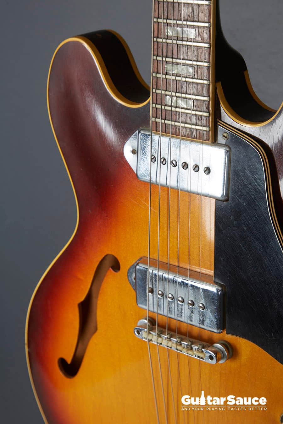 Gibson 330 Sunburst 1968 Original Vintage - Thumbnail 3