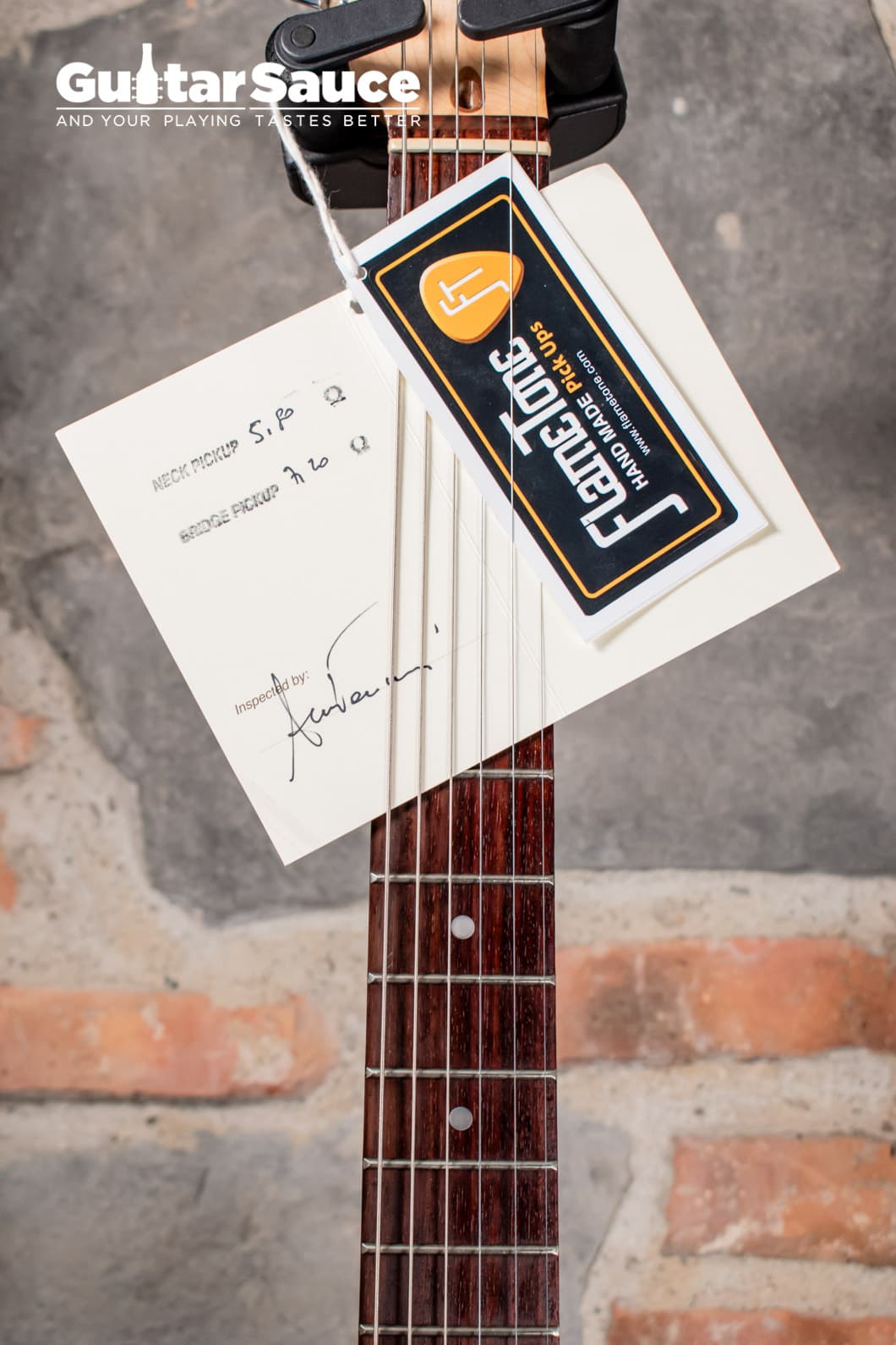 Flametone Teleflame Handmade Boutique Telecaster Used - Image 1