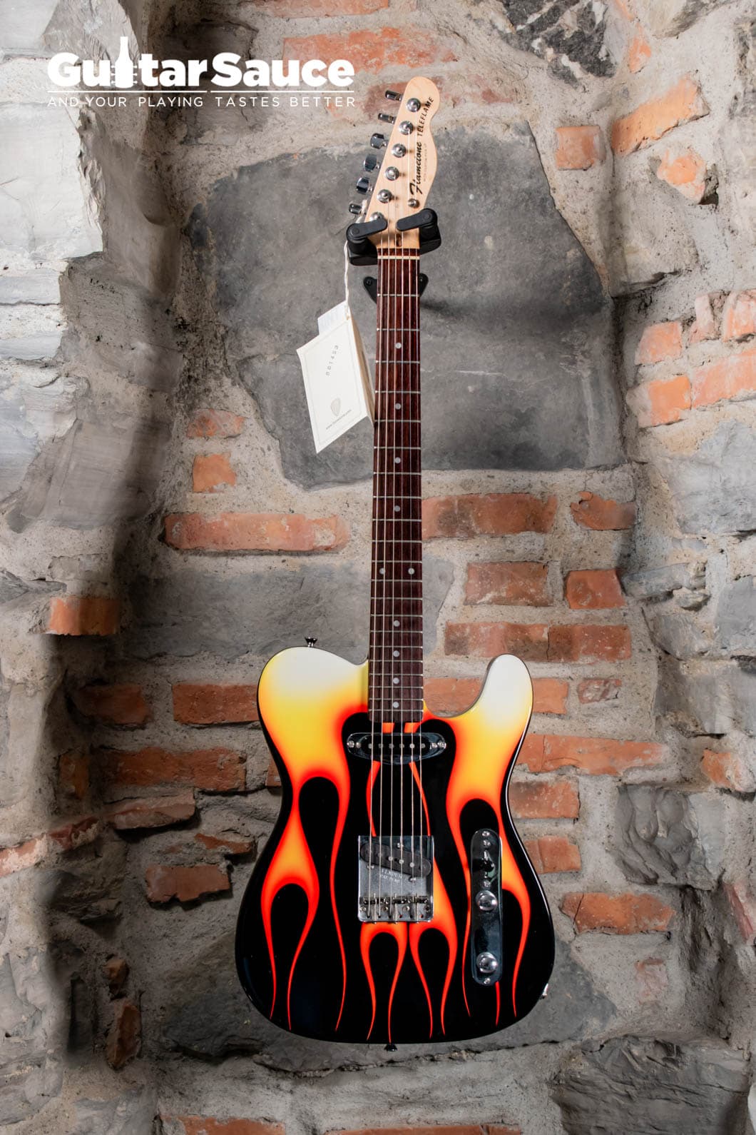 Flametone Teleflame Handmade Boutique Telecaster Used - Thumbnail 2