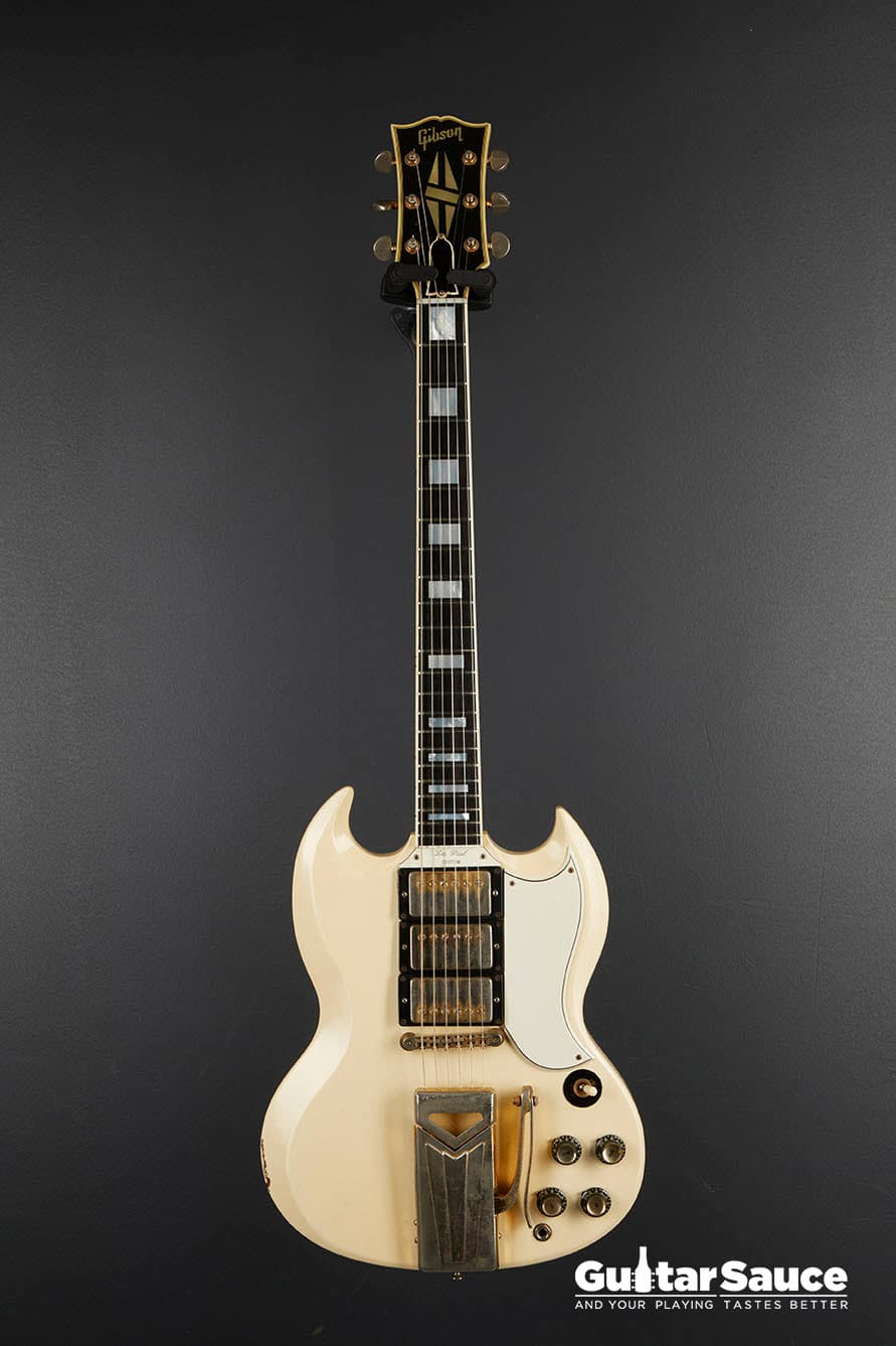 Gibson SG White 1962 Original Vintage - Thumbnail 2
