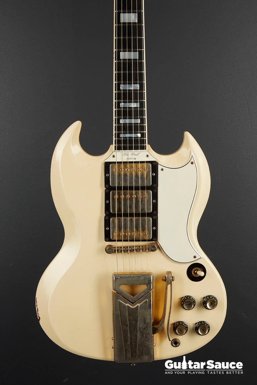 Gibson SG White 1962 Original Vintage - Image 1