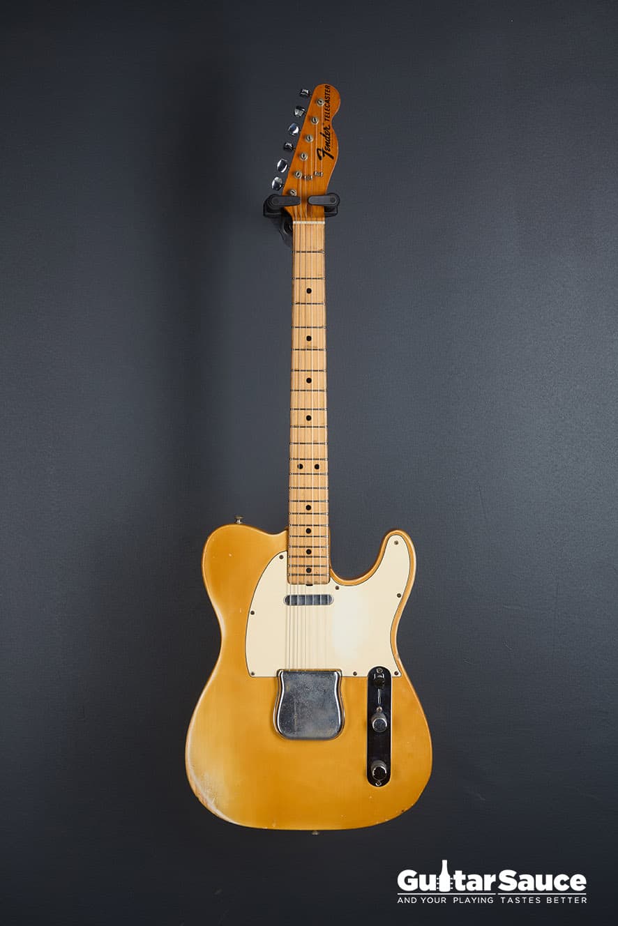 Fender Telecaster Blonde 1972 Original Vintage - Thumbnail 2