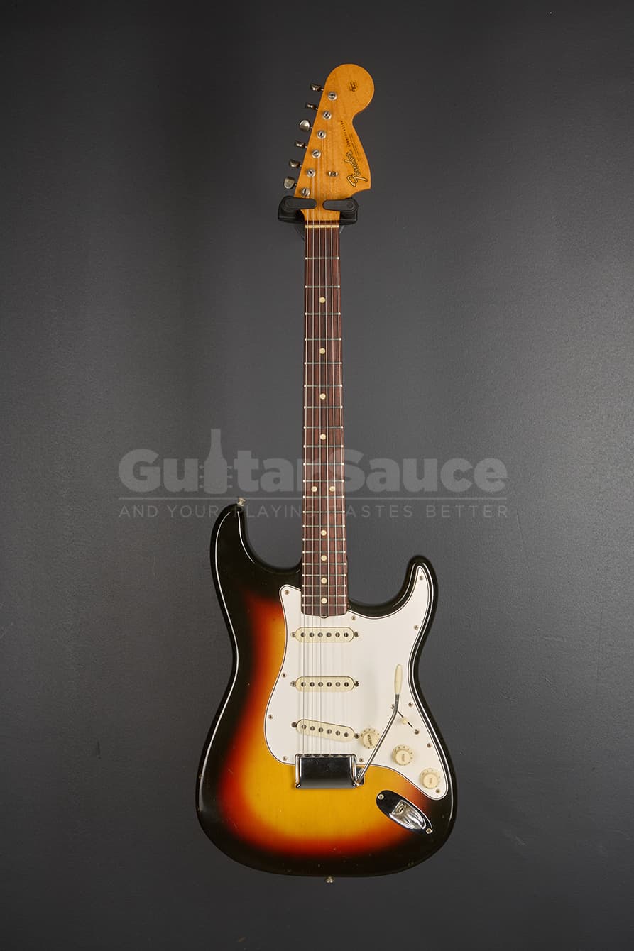 Fender Stratocaster Sunburst 1966 Original Vintage - Thumbnail 2